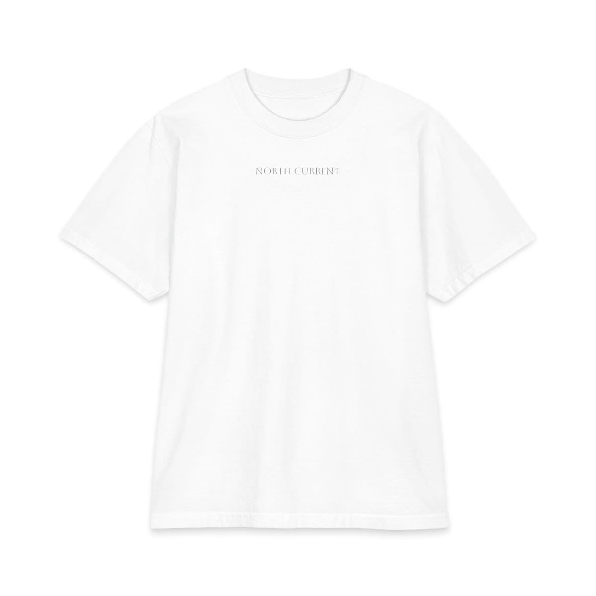 NORTH CURRENT White 100% Cotton T-Shirt